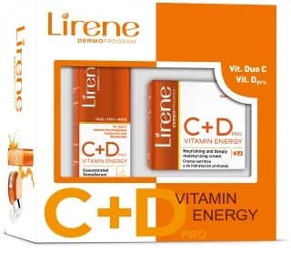 ست کرم ویتامینC+D لایرن مرطوب کننده حجم 50میل + 30میل