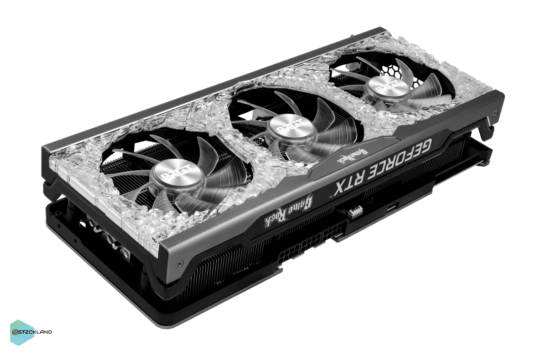 کارت گرافیک PALIT GeForce RTX™ ۳۰۸۰ GameRock OC 10GB G6X — تصویر ۴