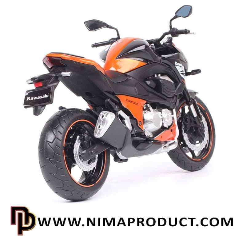 ماکت فلزی موتور سیکلت مدل Kawasaki Z800 DG — تصویر ۷