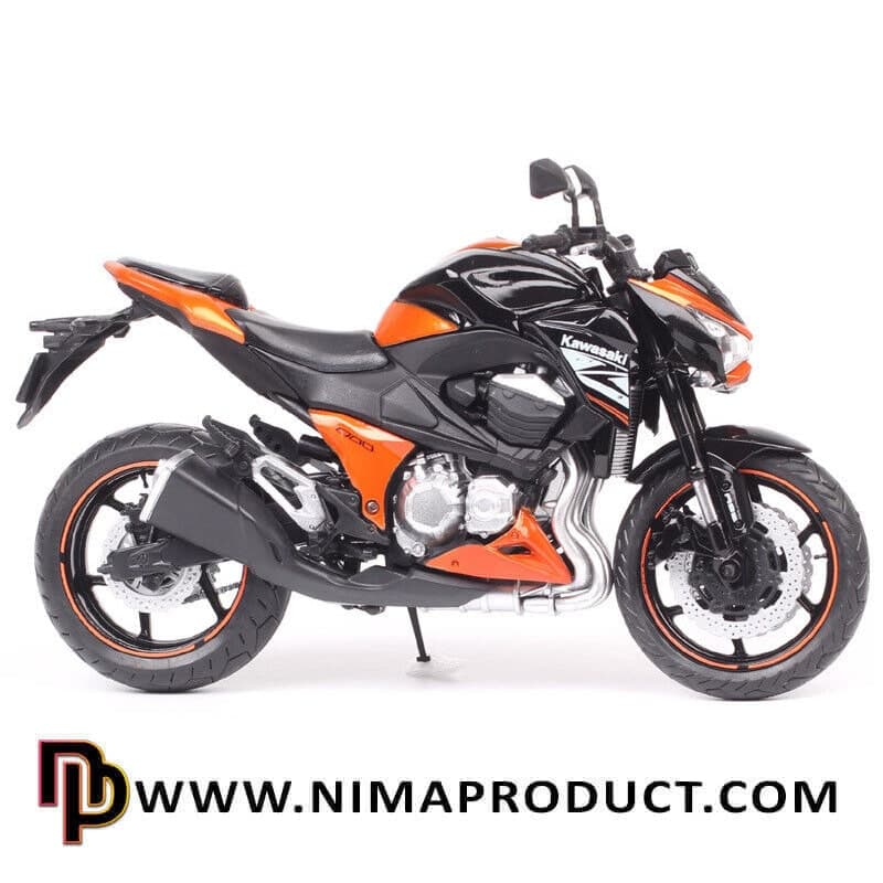 ماکت فلزی موتور سیکلت مدل Kawasaki Z800 DG — تصویر ۴