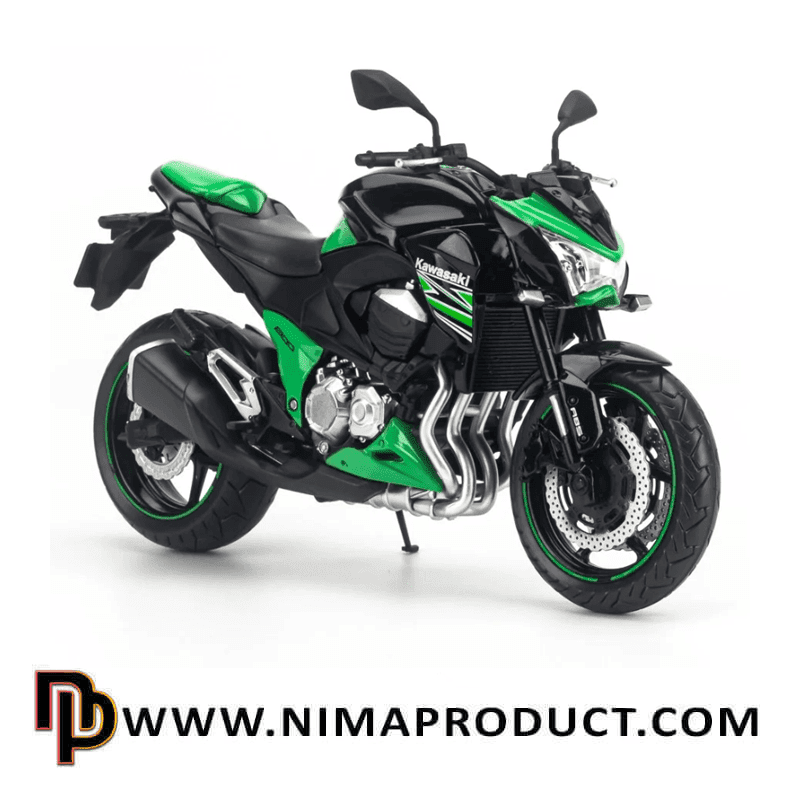 ماکت فلزی موتور سیکلت مدل Kawasaki Z800 DG