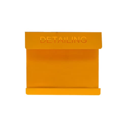 هولدر دیواری قلم دیتیلینگ 30 سانتی متری زرد مدل Detailing Brush Holder