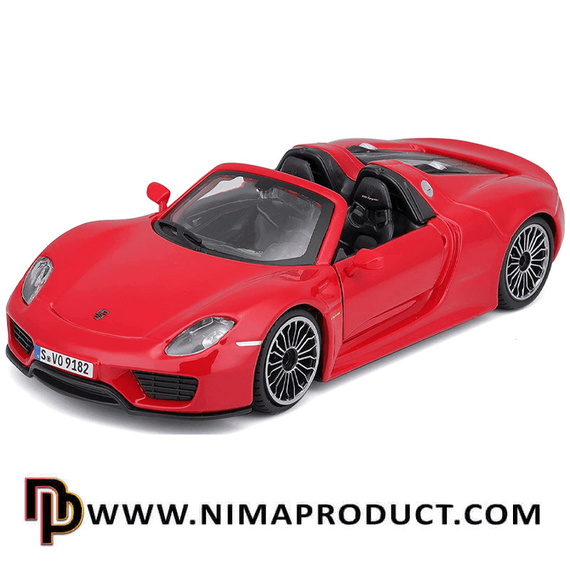 ماکت فلزی ماشین Porsche 918 Spyder مدل Bburago