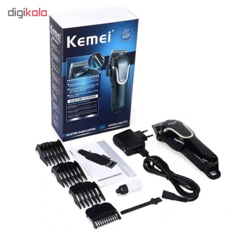 ماشین اصلاح موی سر کیمی مدل KM-3701 — تصویر ۴