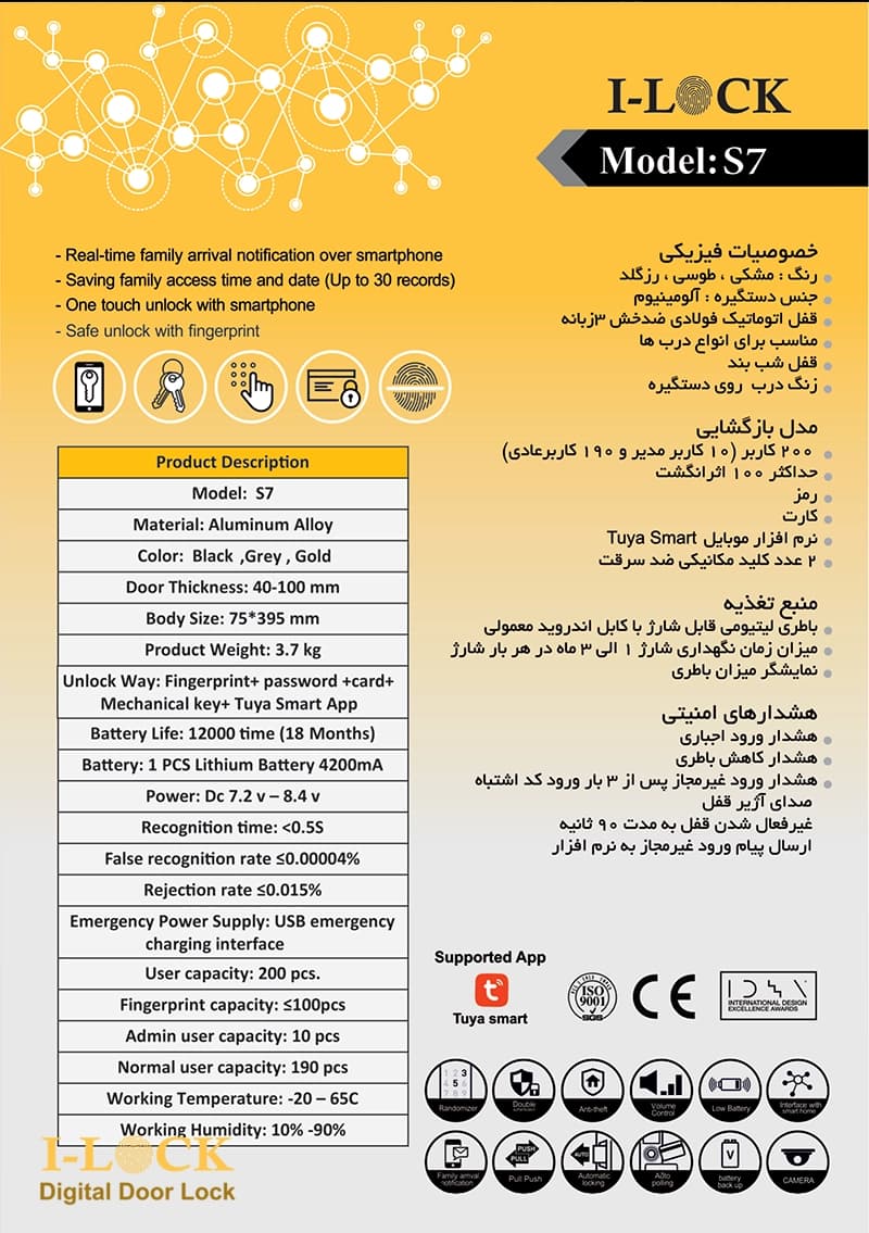 دستگیره هوشمند S7 — تصویر ۶