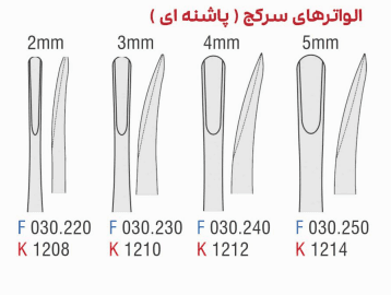 الواتور سرکج (پاشنه) bein فالکن – 3mm