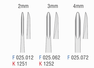 الواتور نوک تیز سرصاف فالکن – 2mm