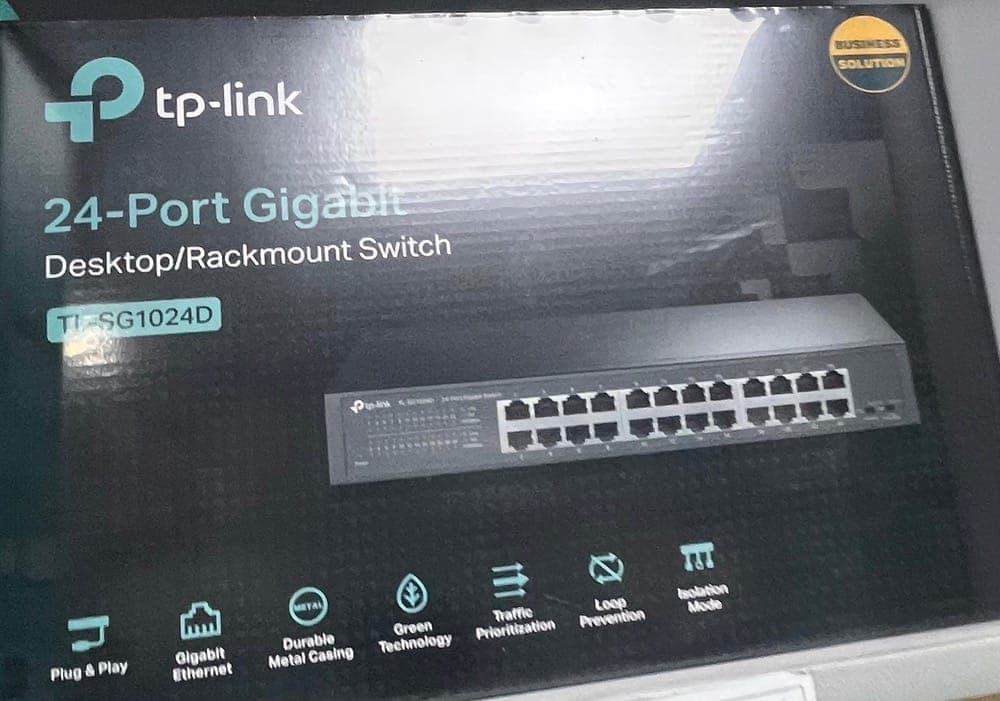 سوییچ 24 پورت تی پی لینک مدل TL-SG1024D V5 — تصویر ۴