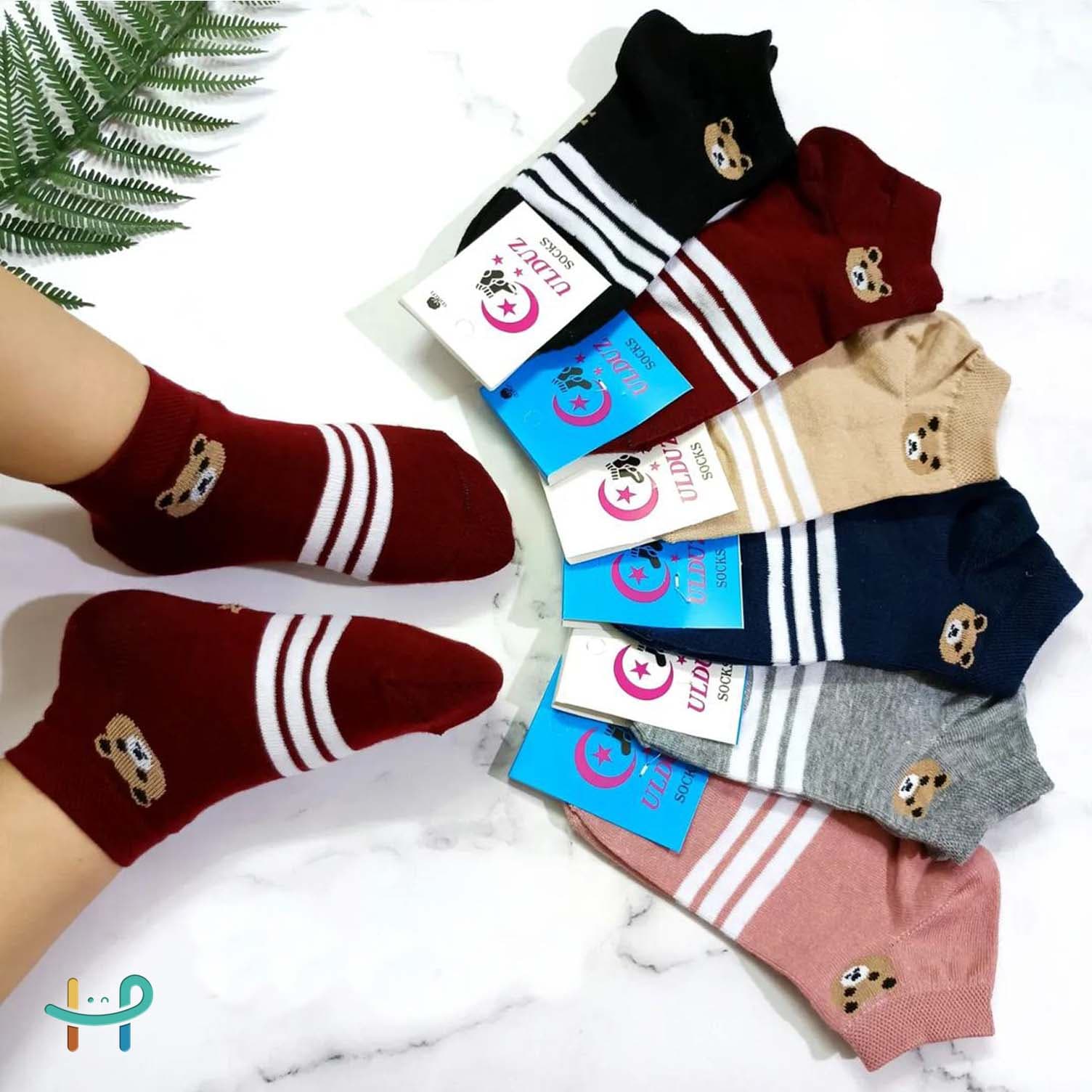 جوراب تدی سه خط