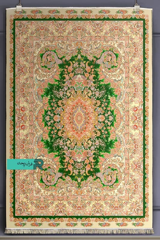 فرشینه با طرح سنتی نقشه نوین فر — تصویر ۷