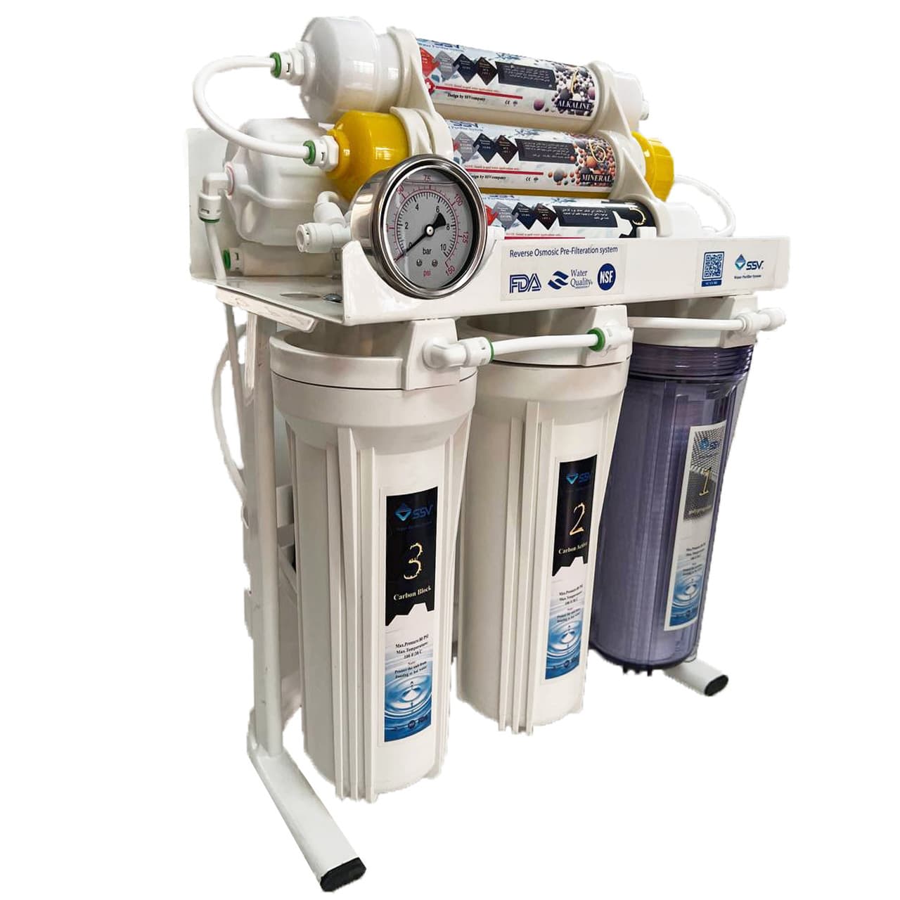 دستگاه تصفیه آب خانگی MaxTec X700 + فیلتر بسته 3 عددی — تصویر ۳