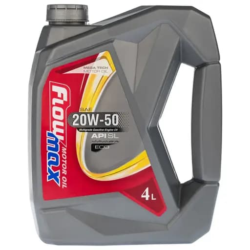 روغن موتور فلومکس 20W50 SL چهار لیتری