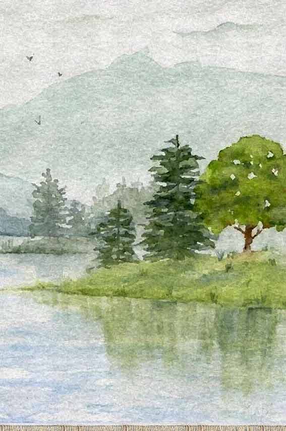 فرشینه کودک زندگی رویای سبز