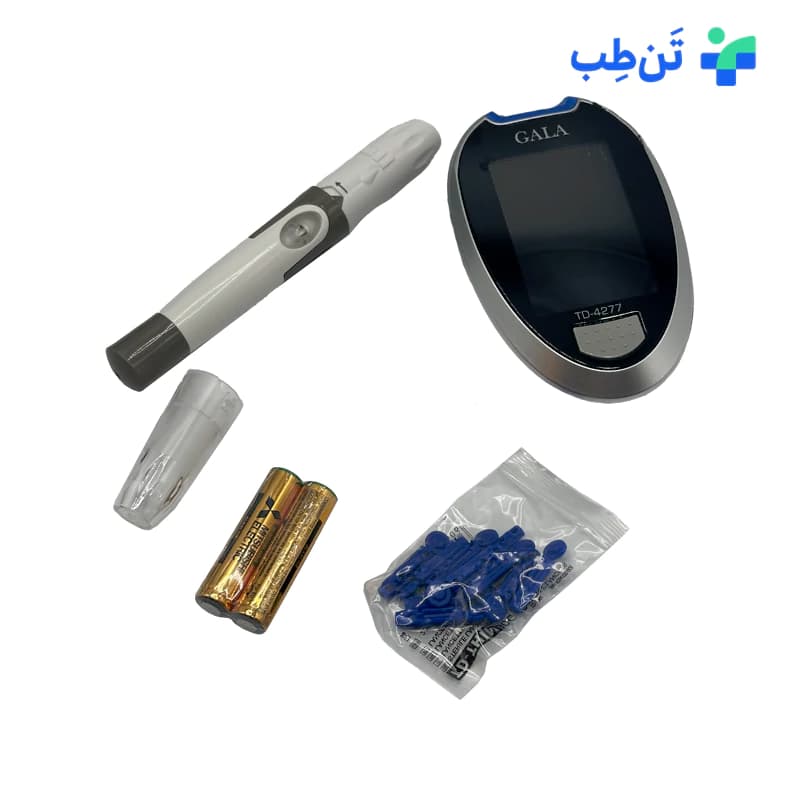 دستگاه تست قند خون گالا مدل TD-4277 بدون نوار — تصویر ۲