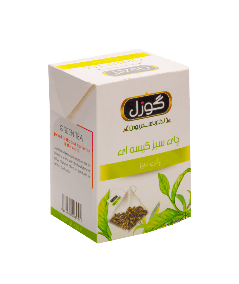 دمنوش مثلثی سبز گوزل