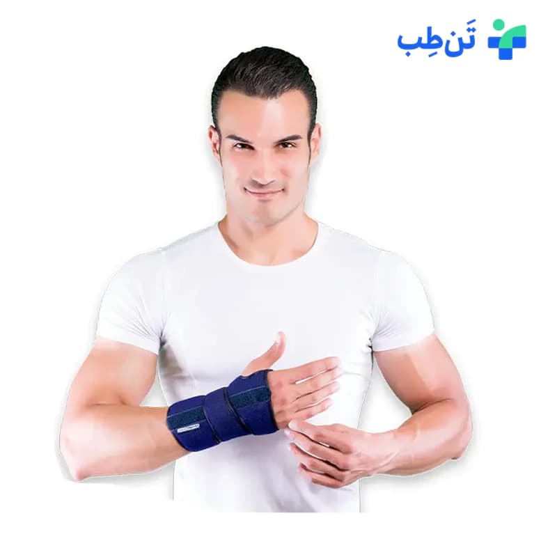 مچ بند آتل دار الاستیک تن یار کد 3200 — تصویر ۲