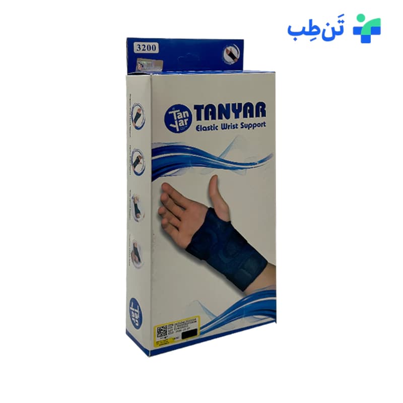مچ بند آتل دار الاستیک تن یار کد 3200