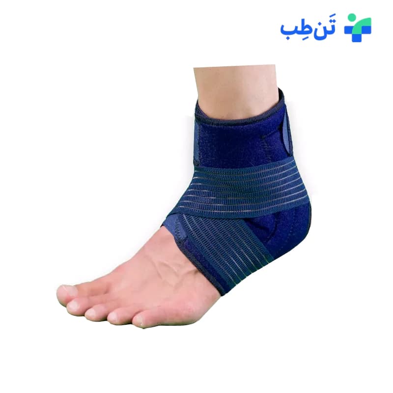 قوزک بند آتل دار الاستیک تن یار کد 6030 — تصویر ۲