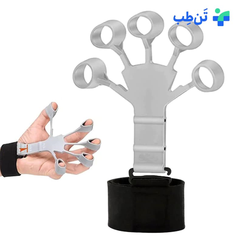 کش تقویت مچ و انگشت مدل گریپستر سیلیکونی — تصویر ۲