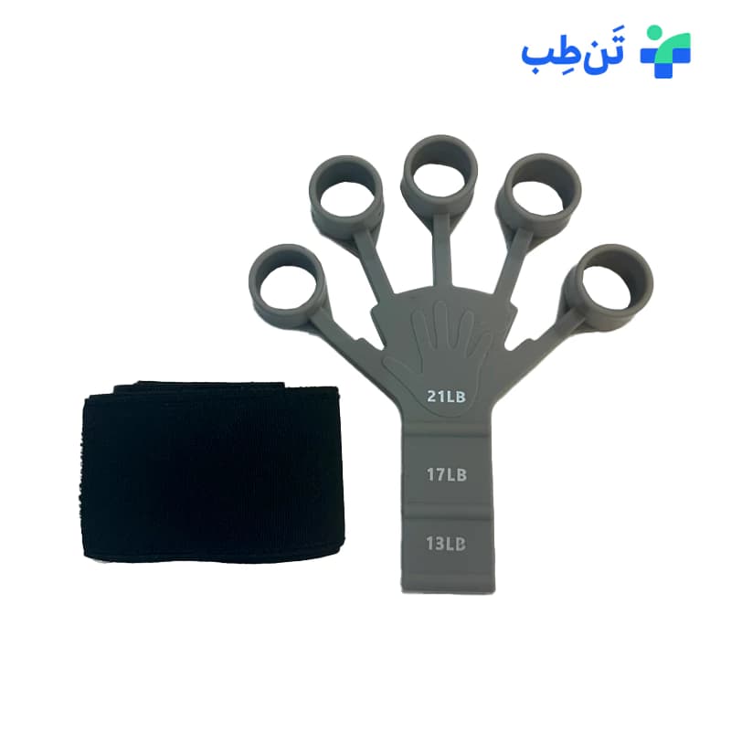 کش تقویت مچ و انگشت مدل گریپستر سیلیکونی — تصویر ۳