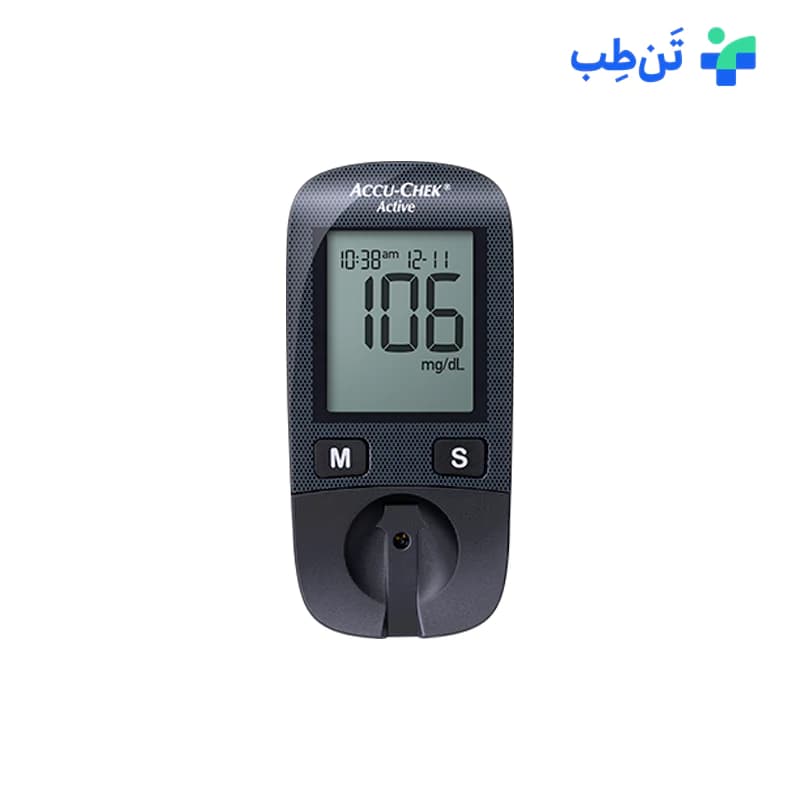 دستگاه تست قند خون اکیوچک اکتیو به همراه 10 نوار — تصویر ۲