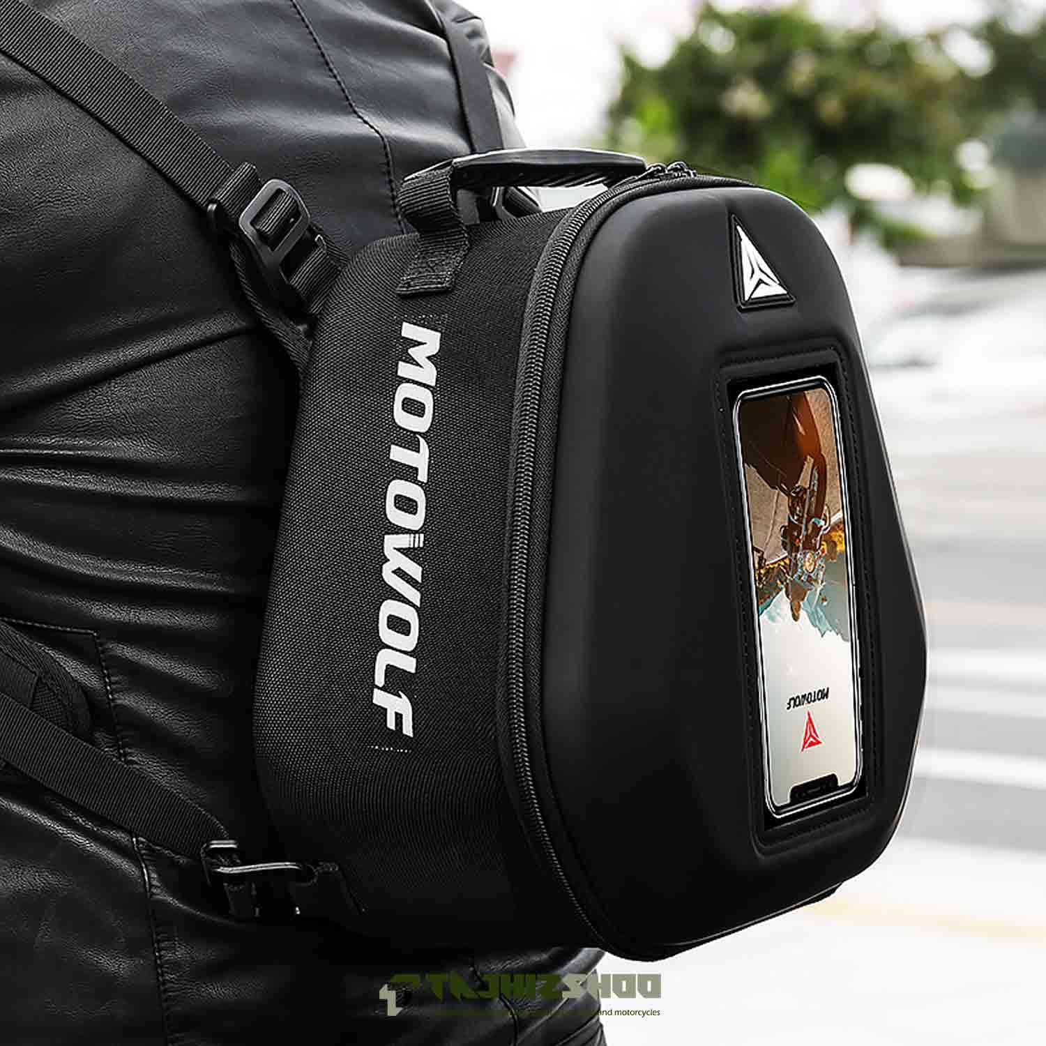 کیف روی باک موتورسیکلت motowolf — تصویر ۷