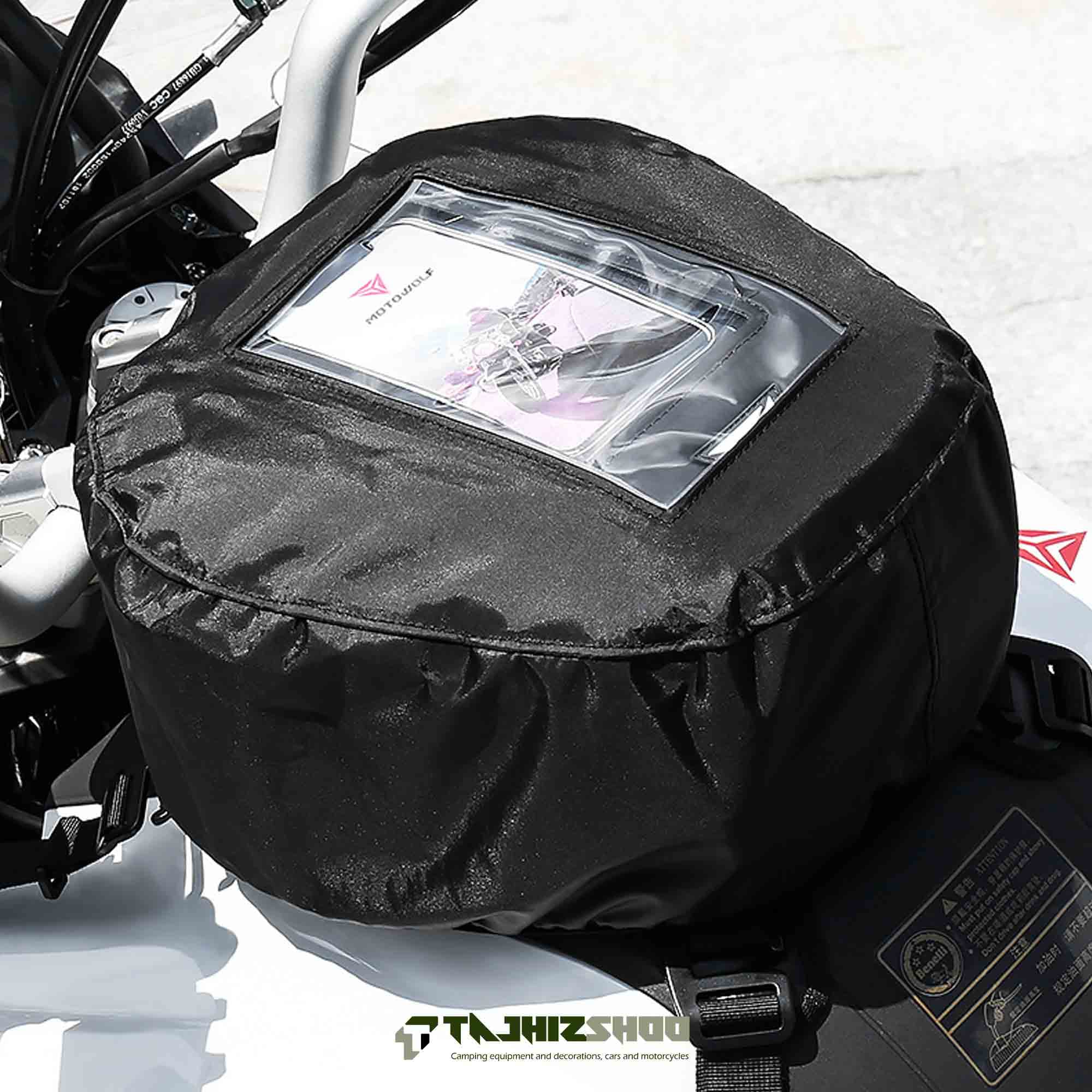 کیف روی باک موتورسیکلت motowolf — تصویر ۴