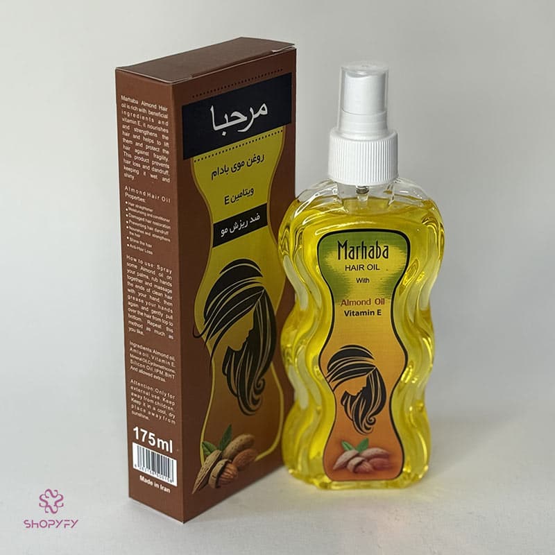 روغن موی مرحبا حاوی ویتامین تقویت کننده — تصویر ۴