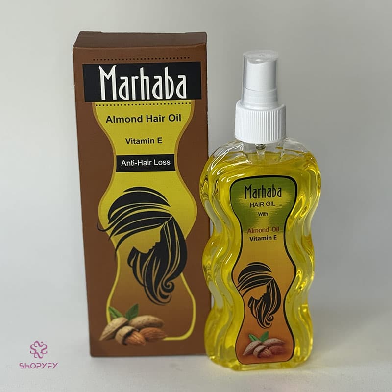 روغن موی مرحبا حاوی ویتامین تقویت کننده — تصویر ۲