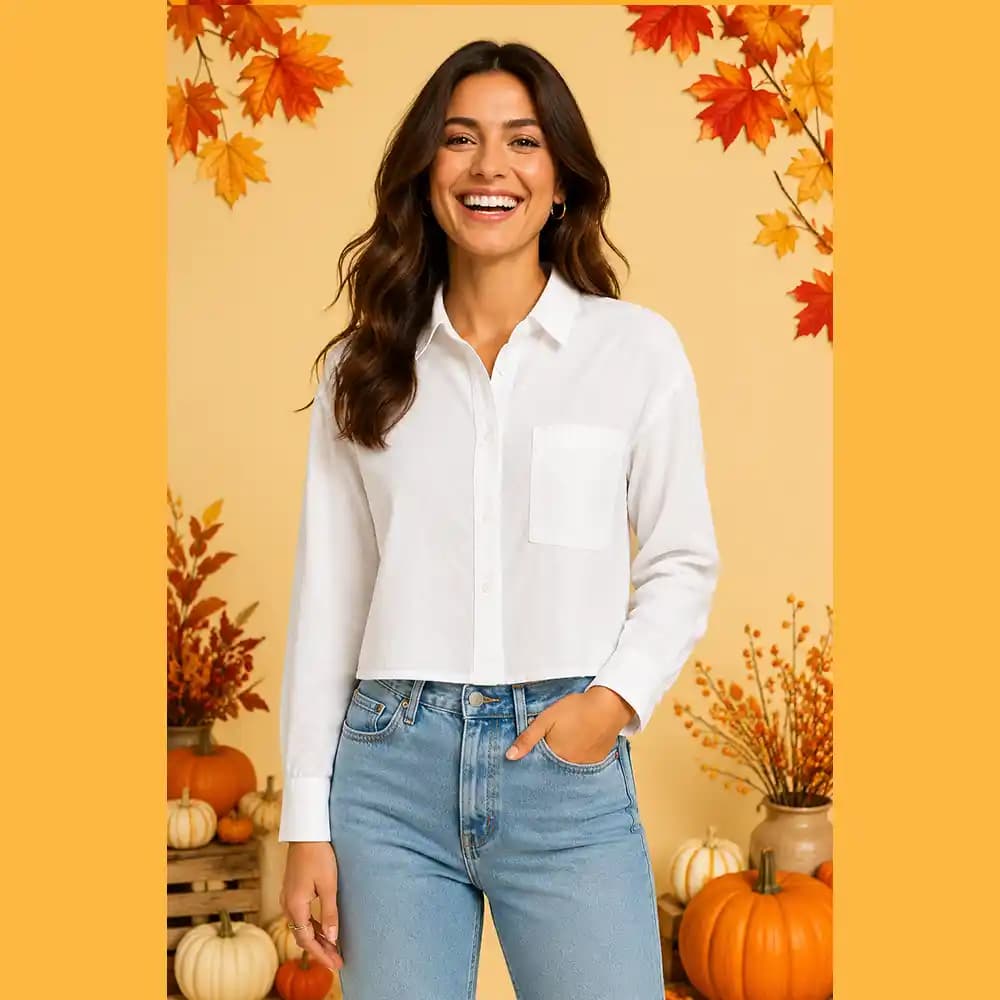 شومیز زنانه برند H&M کد 62400004