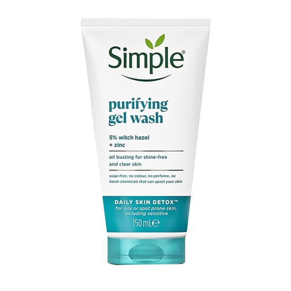 ژل شستشوی صورت Purifying برای پوست چرب و مختلط سیمپل