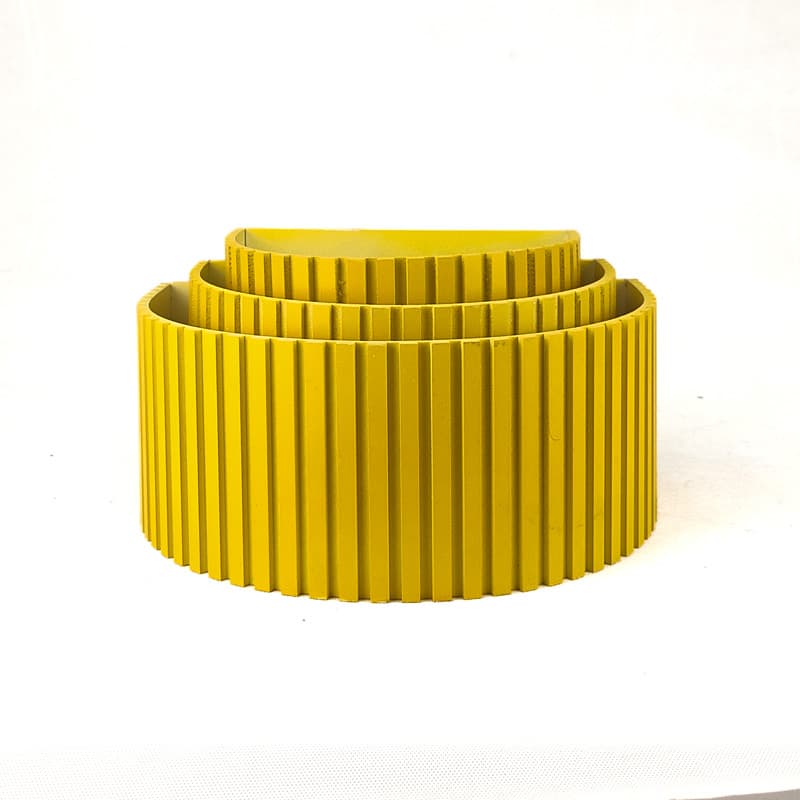 باکس pvc نیم بیضی 3 تکه بسته 2تایی — تصویر ۴
