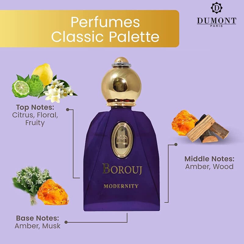 ادوپرفیوم دمونت پاریس بروج مدل مدرنیتی Modernity حجم 85 میل — تصویر ۵