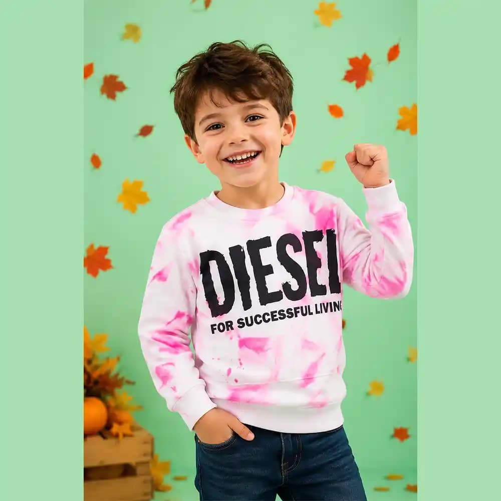 بلوز طرح Diesel پسرانه (3 تا 6 سال) کد 60200081