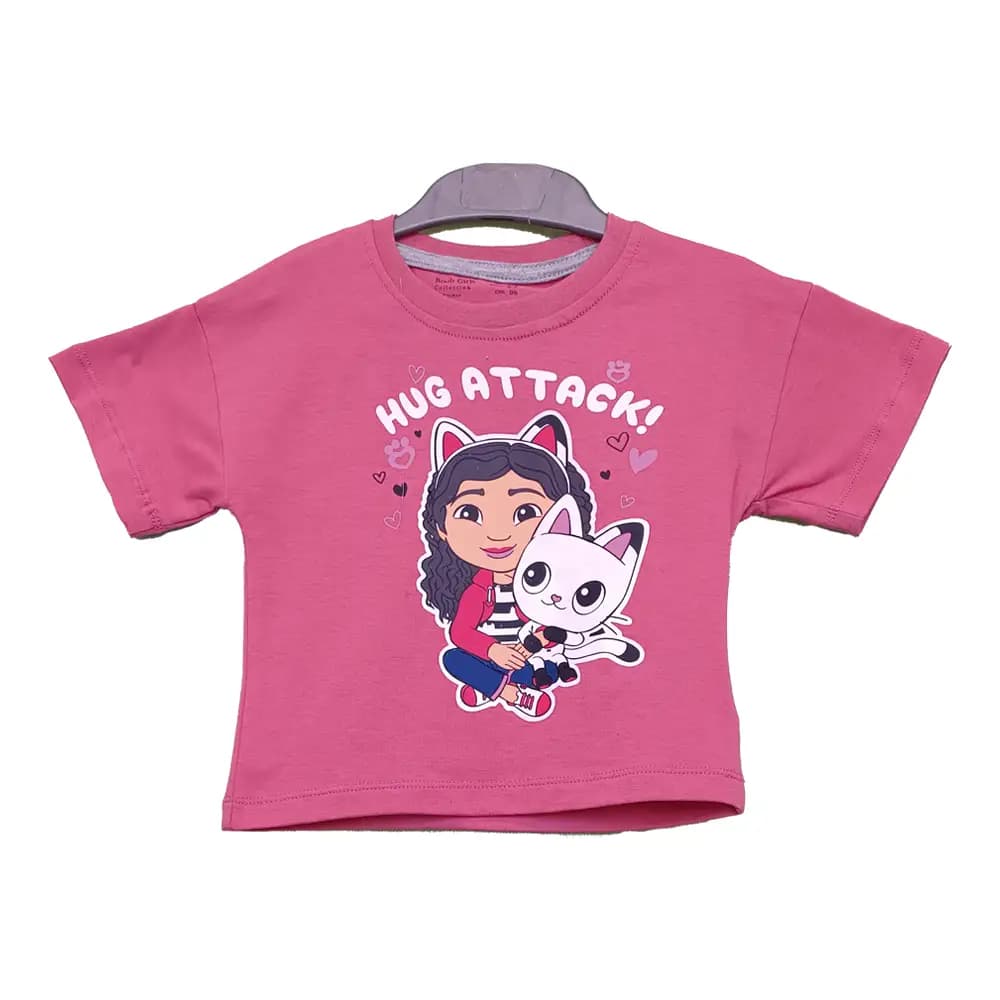 تیشرت طرح HUG ATTACK دخترانه (2 تا 9 سال) کد 629722 — تصویر ۶