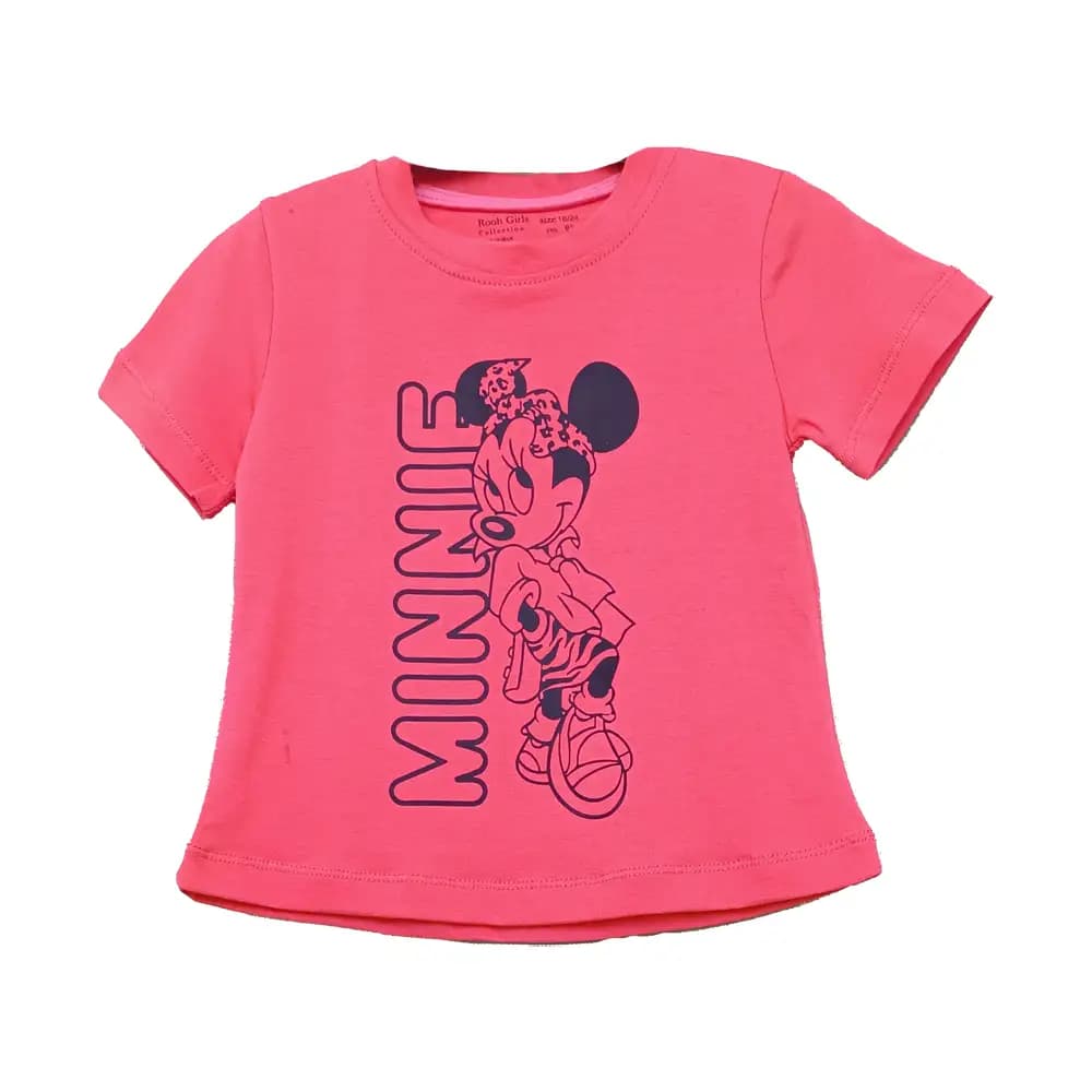 تیشرت طرح MINNIE دخترانه (2 تا 7 سال) کد 628954 — تصویر ۲