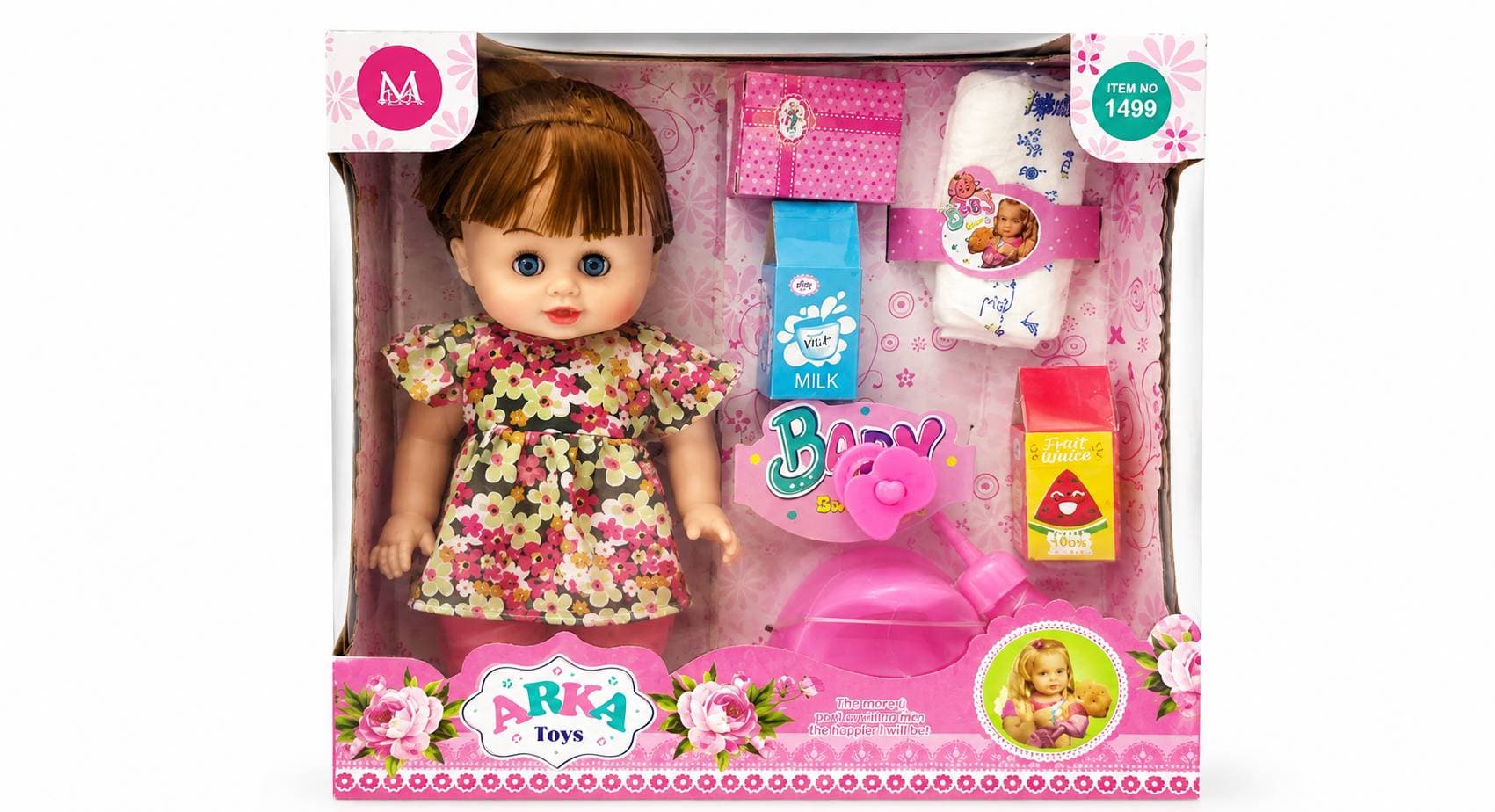 عروسک دختر برند ARKA Toys کد 61800029