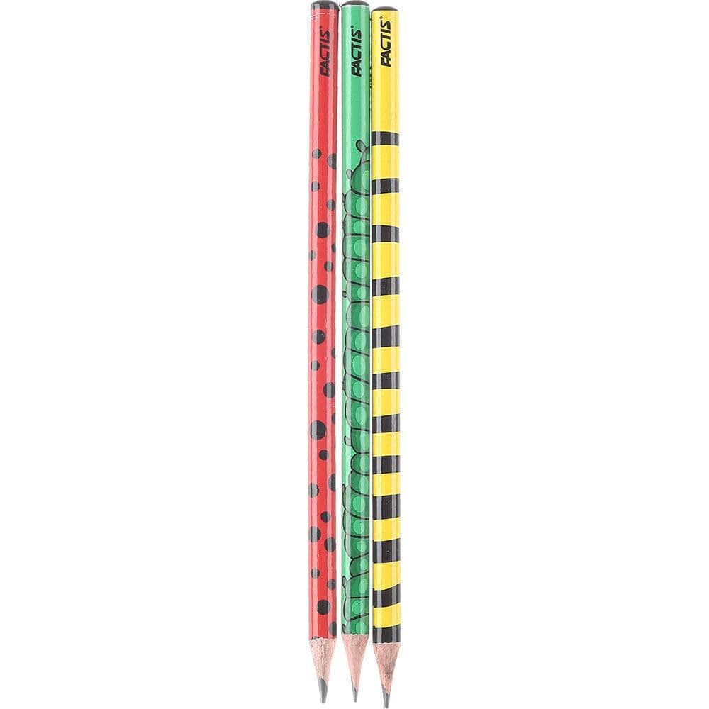 مداد مشکی فکتیس طرح حشرات بسته 72 عددی + ماگ — تصویر ۲