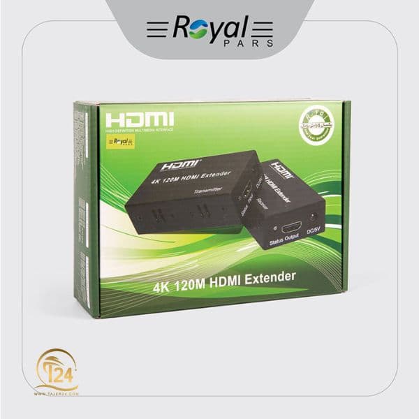 اکستندر HDMI به طول 120 متر ROYAL 4K