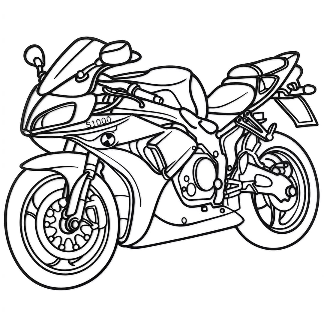 تابلو موتو وال مدل S1000RR