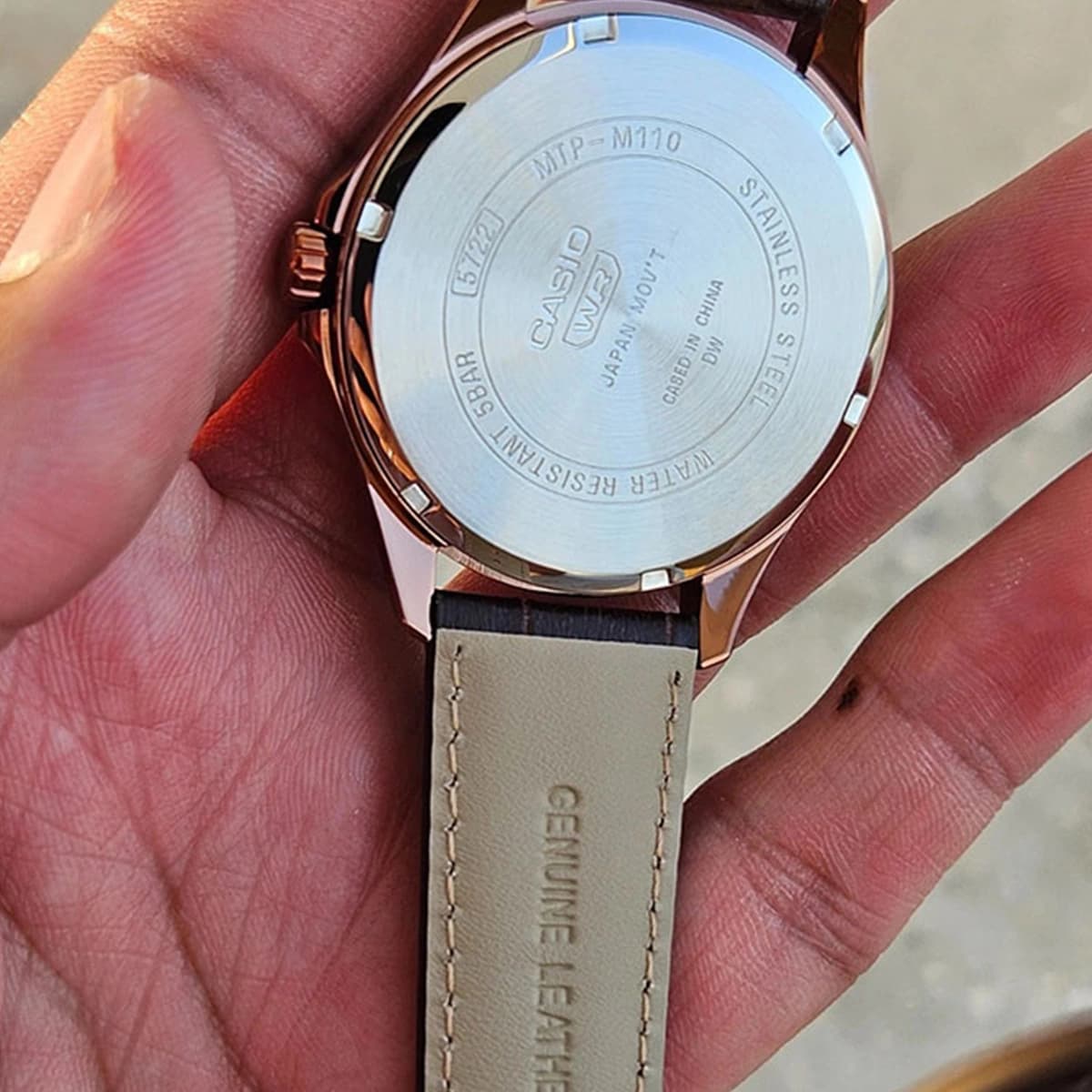 ساعت مچی مردانه کاسیو مدل Casio MTP-M110RL-5AV — تصویر ۳
