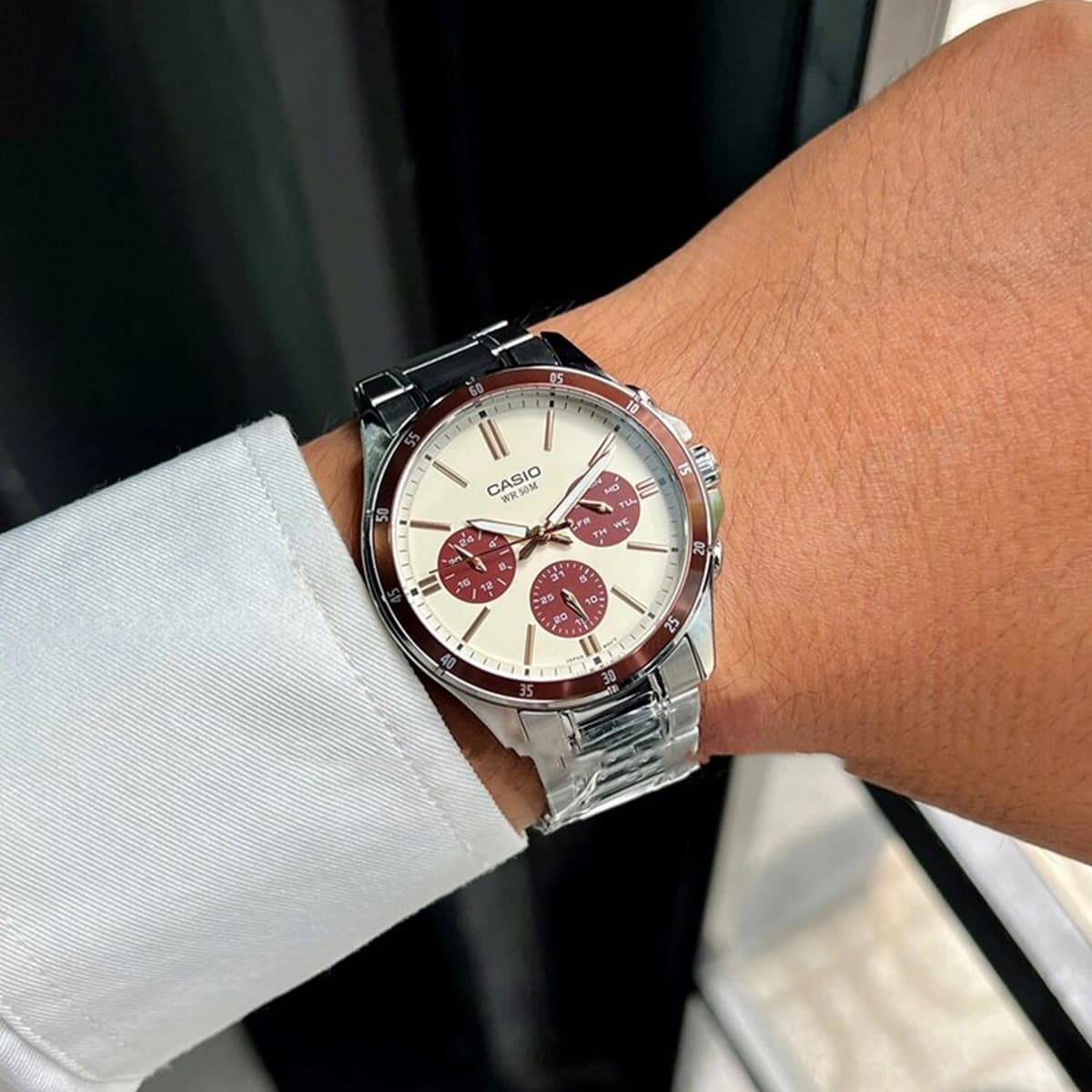 ساعت مچی مردانه کاسیو مدل Casio MTP-1374D-5A2V — تصویر ۳