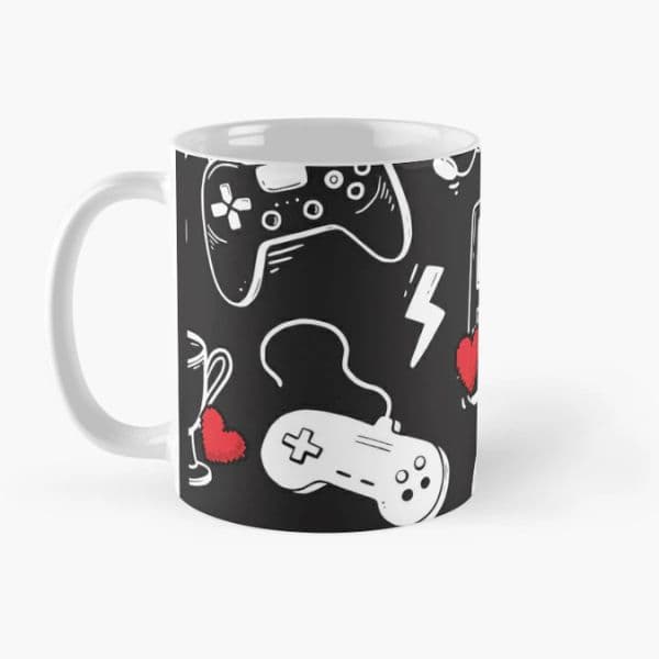 ماگ گیمینگ طرح I Heart Video Games! — تصویر ۳