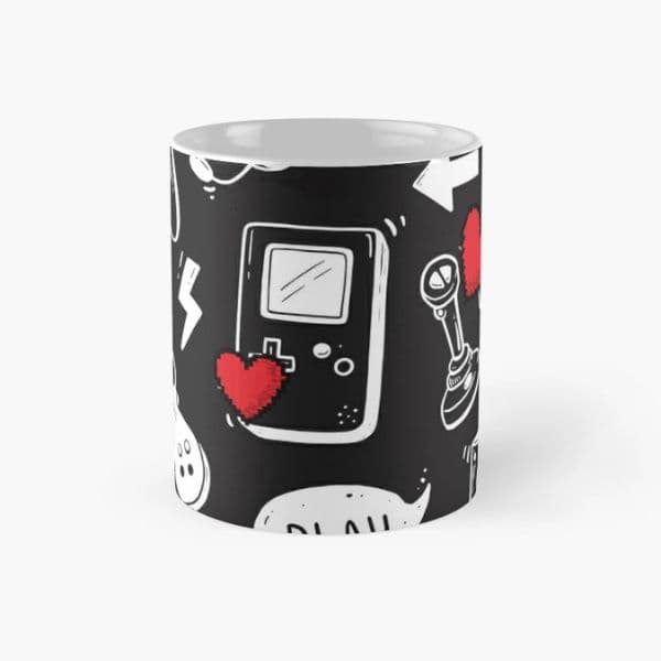 ماگ گیمینگ طرح I Heart Video Games!