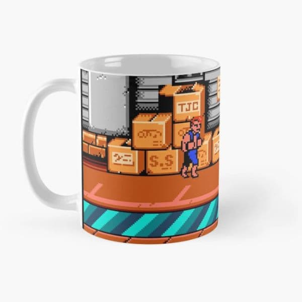 ماگ گیمینگ طرح Classic Double Dragon 8 Bit — تصویر ۳