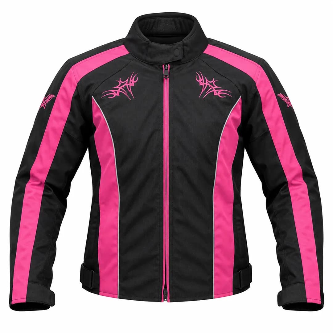 کاپشن چهار فصل پد فکت بایکو مدل PINK BLACK