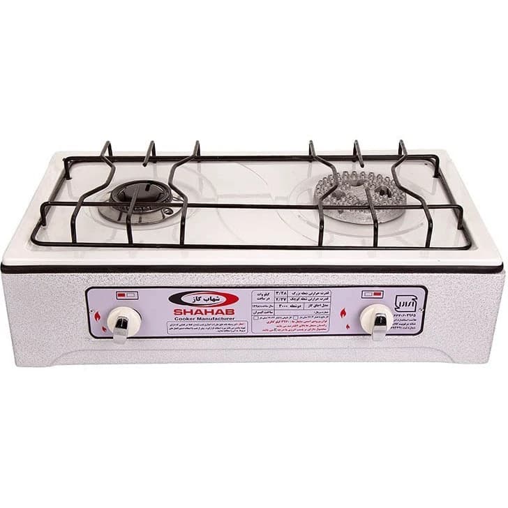 اجاق‌گاز شهاب گاز 2 شعله مدل 3000