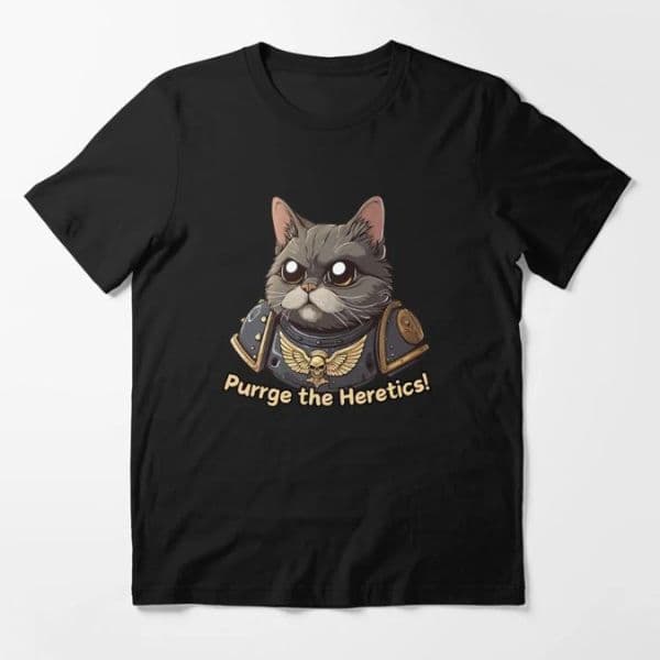 تی شرت گیمی Purrge the Heretics — تصویر ۲