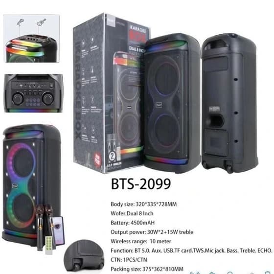 اسپیکر بلوتوثی برودو مدل BTS2099 — تصویر ۵