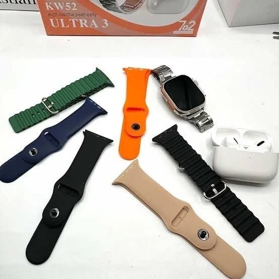 ساعت هوشمند KW52 ultra هفت بند +ایرپاد پرو ورژن 2025 — تصویر ۷